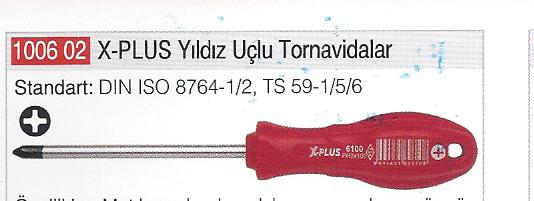 YILDIZ TORNAVIDA X PLUS PH 2  6.0 X 100 MM
